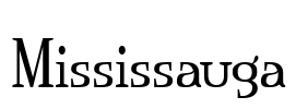 Mississauga Font Image