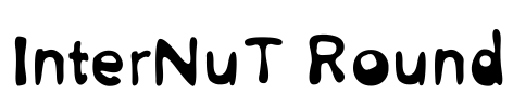 InterNuT Round Font Image