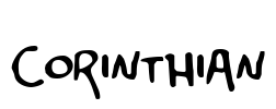 Corinthian Font Image