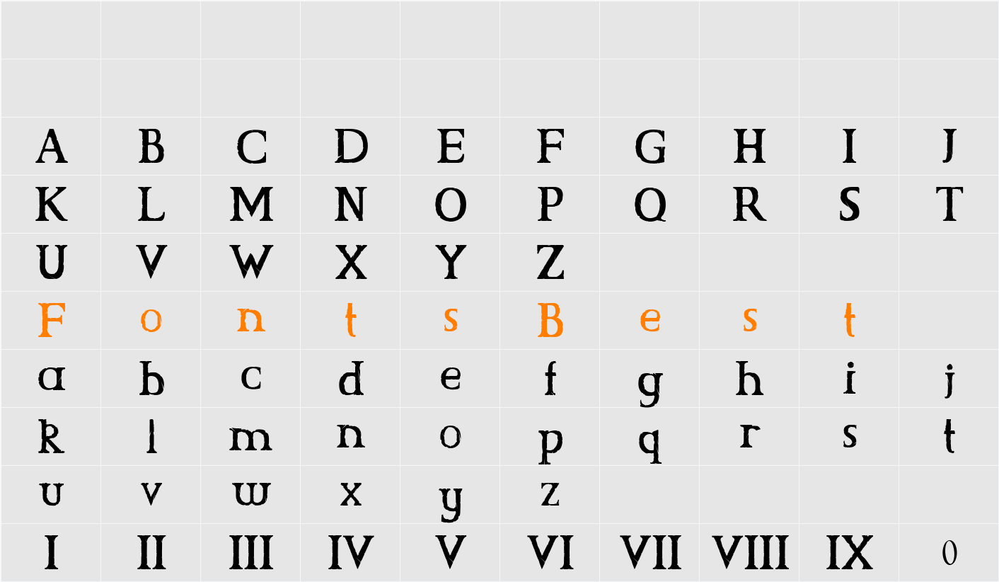 CS Grimrock Character Map