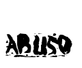 ABUSO Font Image