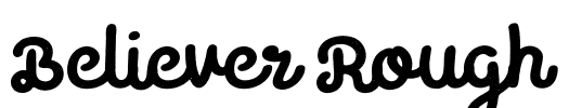 Believer Rough Font Image