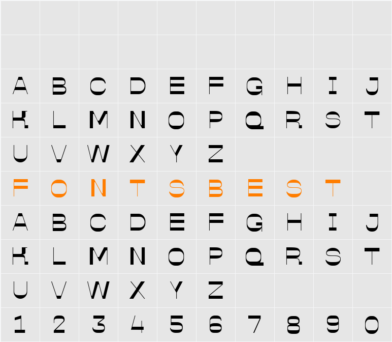 Expine Inverse Character Map