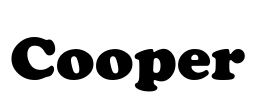 Cooper Font Image