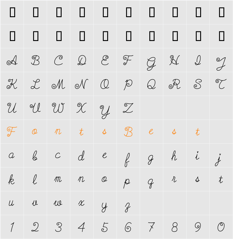 AKMy Prince Character Map