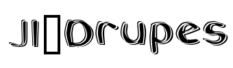 JI-Drupes Font Image