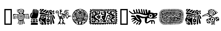 MexicanMotif Font Image