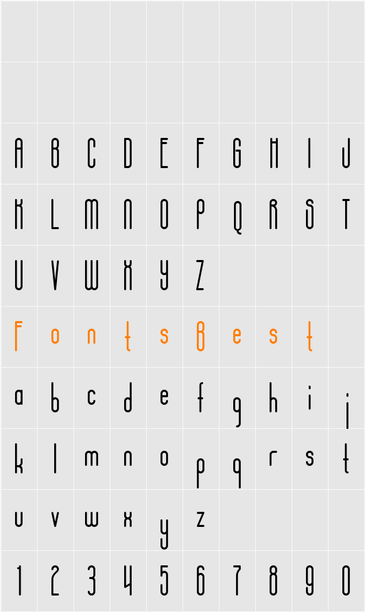 Aposiopesis Condensed Character Map