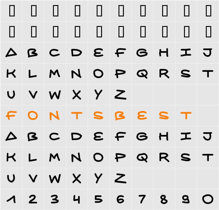 AQZ crew Character Map