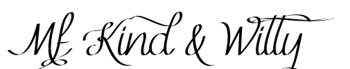 Mf Kind & Witty Font Image