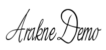 Arakne Demo Font Image