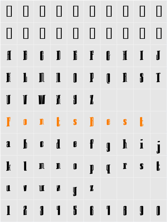 Innocent bystander Character Map