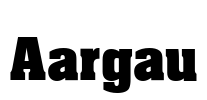 Aargau Font Image