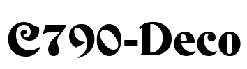 C790-Deco Font Image