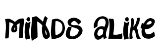 Minds Alike Font Image