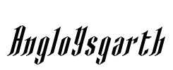 AngloYsgarth Font Image