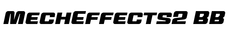 MechEffects2 BB Font Image