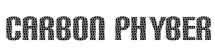 Carbon Phyber Font Image