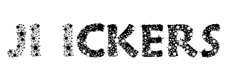 JI-Ickers Font Image