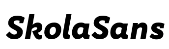 SkolaSans Font Image