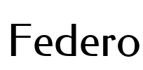 Federo Font Image