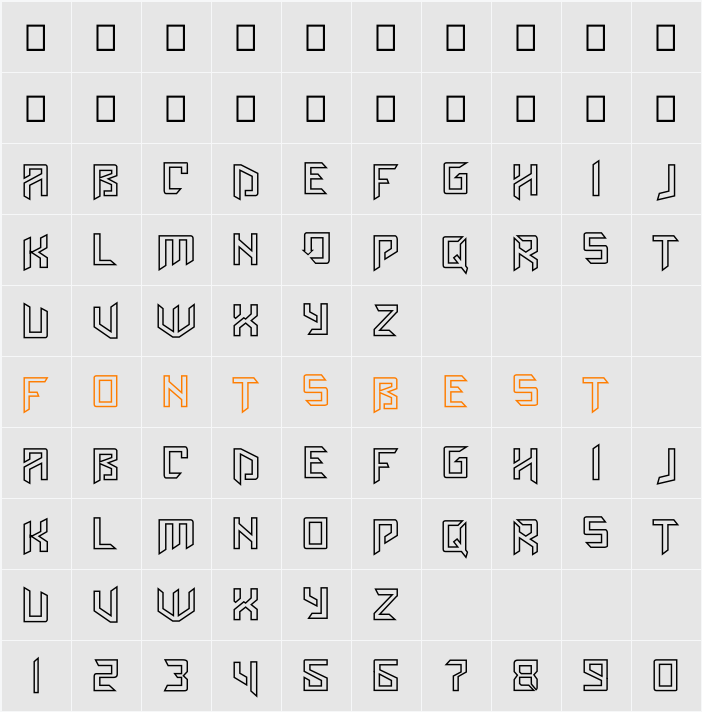 AmazObitaemOstrovInline Character Map