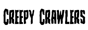 Creepy Crawlers Font Image