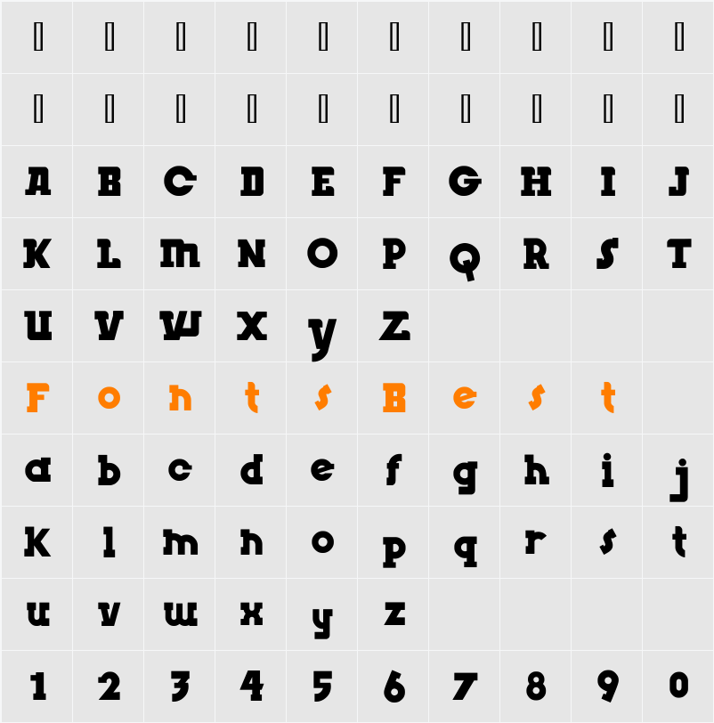 Insight Issue Character Map