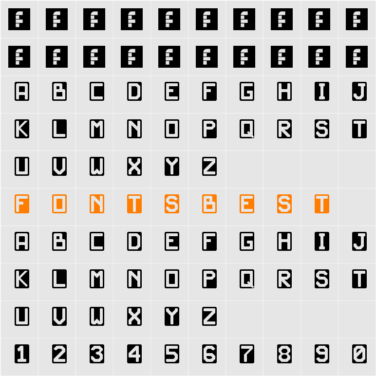 JD Scarabeo Light Character Map