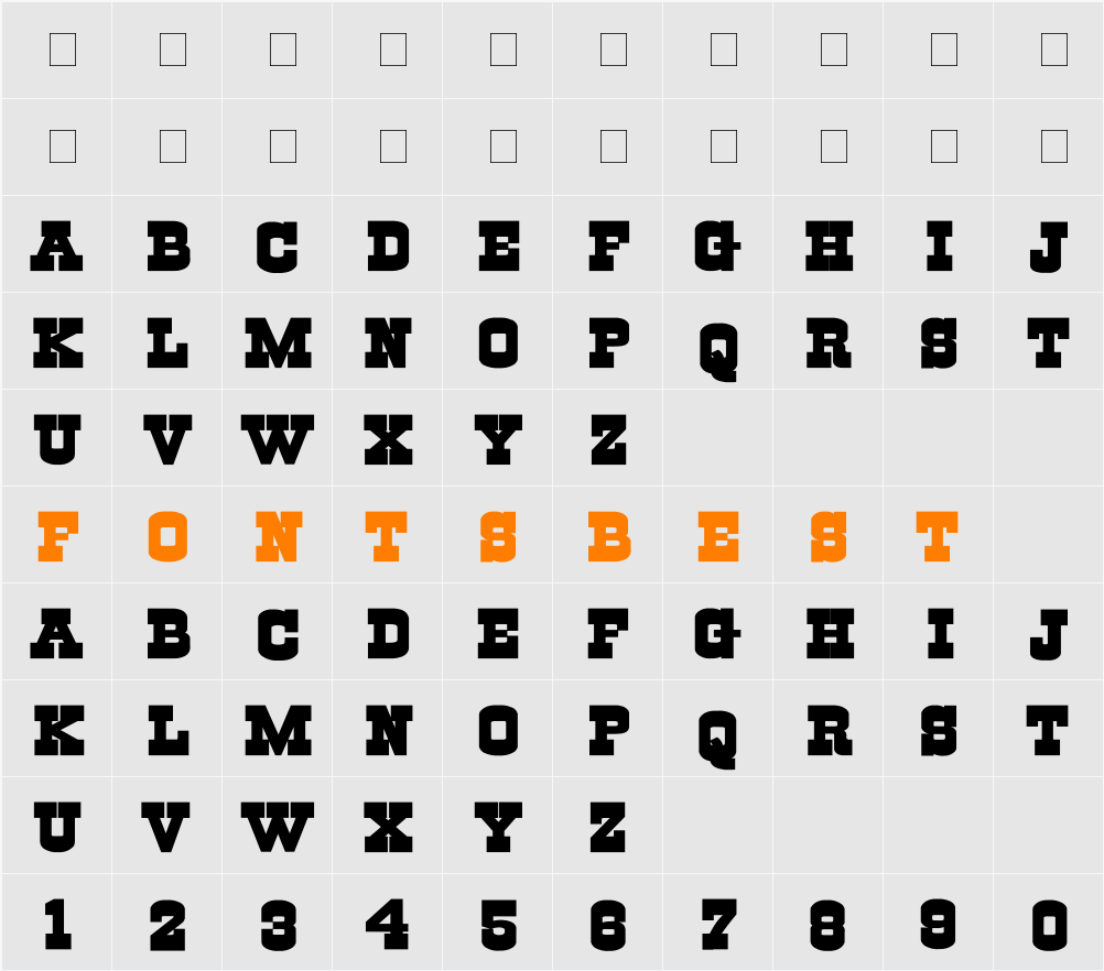 Cowboys Character Map