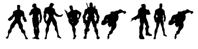 Action Men Font Image