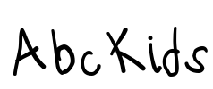 AbcKids Font Image