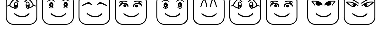 Cube Face ST Font Image