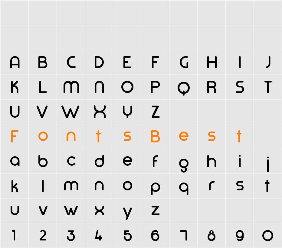 Mode G Character Map