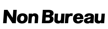 Non Bureau Font Image