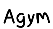 Agym Font Image