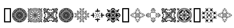 MedievalMotifTwo Font Image