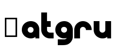 Katgru Font Image