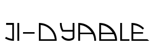 JI-Dyable Font Image