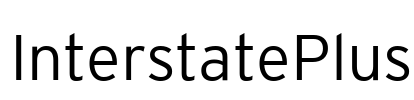 InterstatePlus Font Image