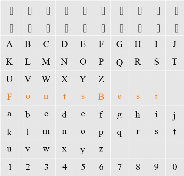 Microsoft Himalaya Character Map