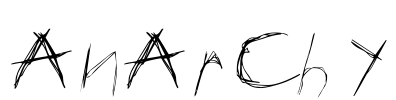 AnArChY Font Image