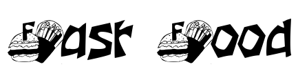 Fast Food Font Image