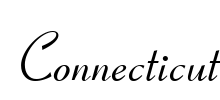 Connecticut Font Image