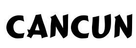 Cancun Font Image