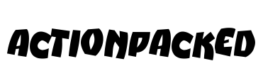 ActionPacked Font Image