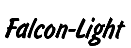 Falcon-Light Font Image