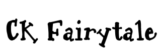 CK Fairytale Font Image