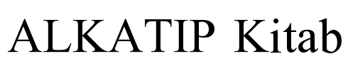 ALKATIP Kitab Font Image