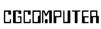 CgComputer Font Image